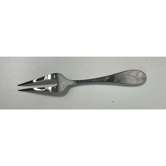 VTG MCM Yamazaki Stainless Cold Meat Serving Fork Japan Flatware - Picture 1 of 3